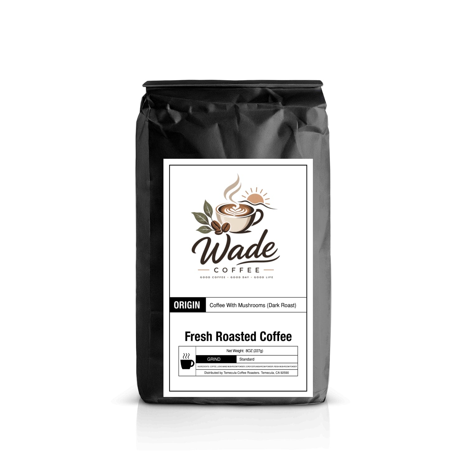 Coffee with Mushrooms Dark Roast